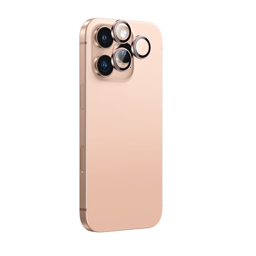 iPhone 16 Pro Amazingthing Anti Reflective Kamera Lens Koruyucu + Kolay Uygulama Aparatlı