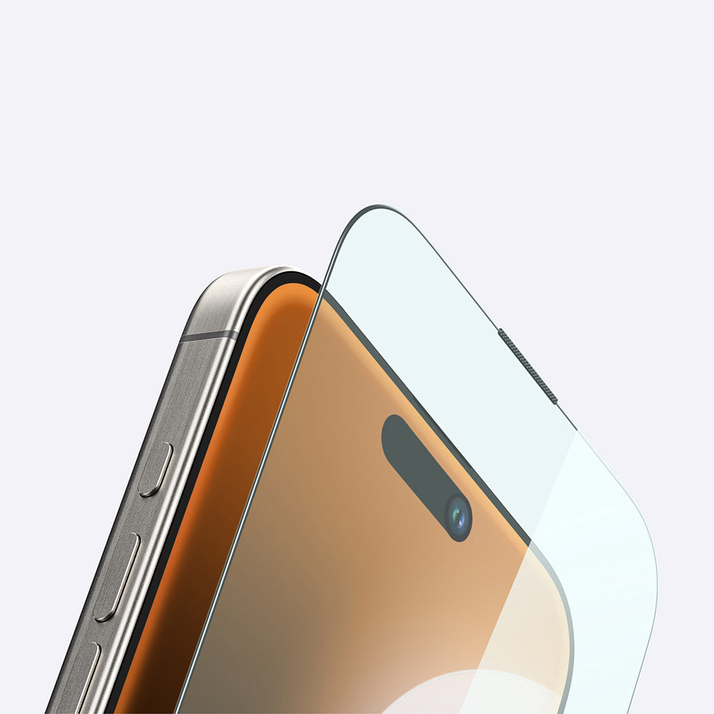 iPhone 16 Pro Amazingthing Titan Max Parmak İzi Bırakmayan Temperli Cam Ekran Koruyucu