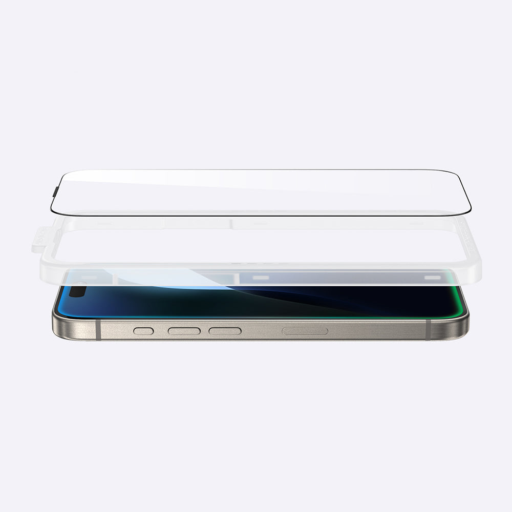 iPhone 16 Pro Amazingthing Titan Parmak İzi Bırakmayan Temperli Cam Ekran Koruyucu