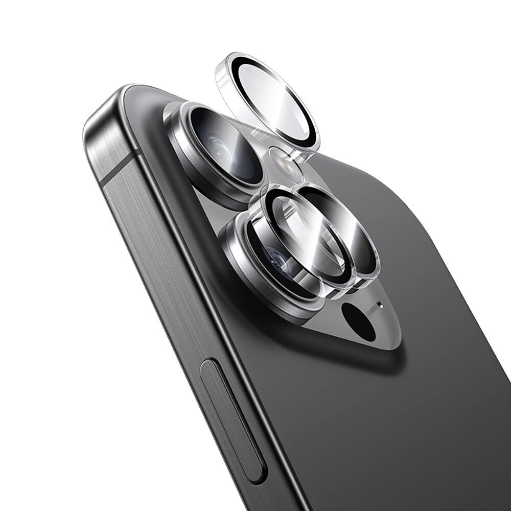 iPhone 16 Pro Benks AR Glass Warrior Transparan Premium Cam Kamera Lens Koruyucu