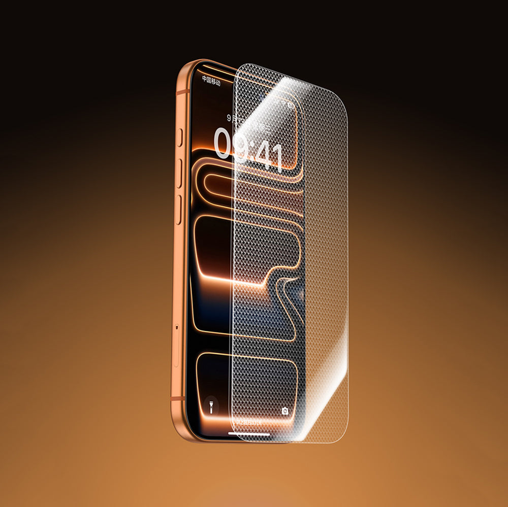 iPhone 16 Pro Benks Glass Warrior 2.0 EZFita Safir Cam Ekran Koruyucu + Kolay Uygulama Aparatı