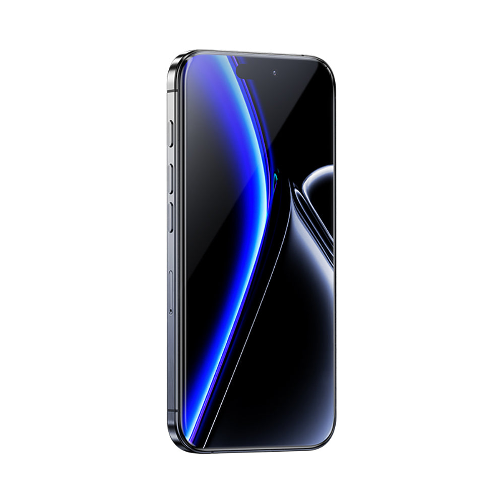 iPhone 16 Pro Benks Glass Warrior Safir Coating 0.9mm Kenarları Dayanıklaştırılmış Cam Ekran Koruyucu + Kolay Uygulama Aparatı