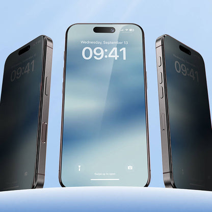 iPhone 16 Pro Benks Ultra Shield 0.3mm Privacy Ekran Koruyucu + Kolay Uygulama Aparatlı
