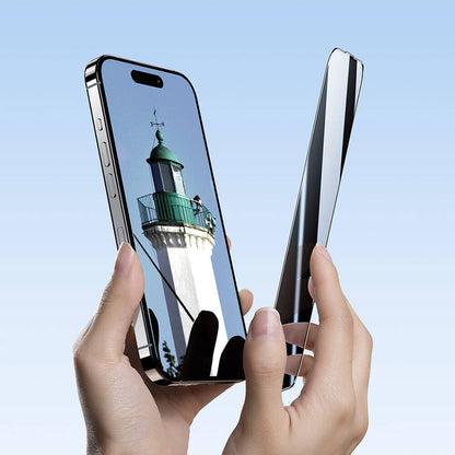 iPhone 16 Pro Benks Ultra Shield 0.3mm Privacy Ekran Koruyucu + Kolay Uygulama Aparatlı
