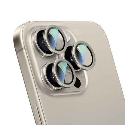 iPhone 16 Pro CaseWorld Alloy Serisi Oleofobik Anti Reflective Kamera Lens Koruyucu