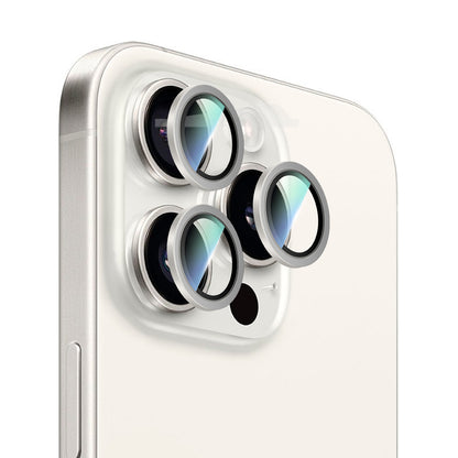iPhone 16 Pro CaseWorld Alloy Serisi Oleofobik Anti Reflective Kamera Lens Koruyucu