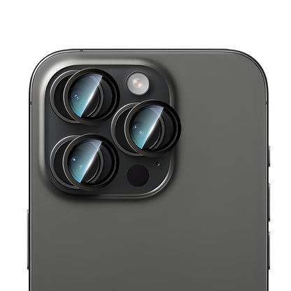 iPhone 16 Pro CaseWorld Alloy Two-Color Serisi Lens Koruyucu