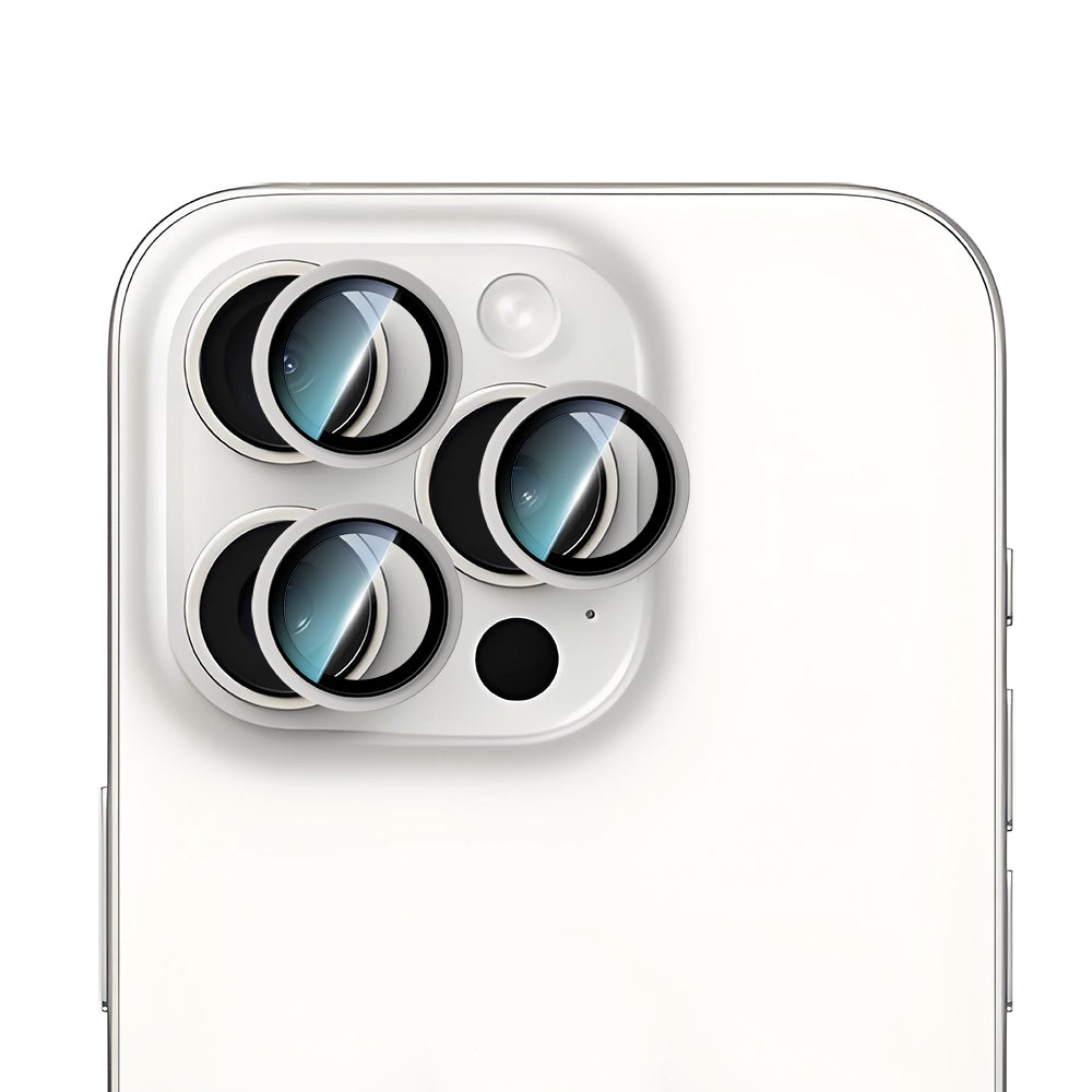 iPhone 16 Pro CaseWorld Alloy Two-Color Serisi Lens Koruyucu