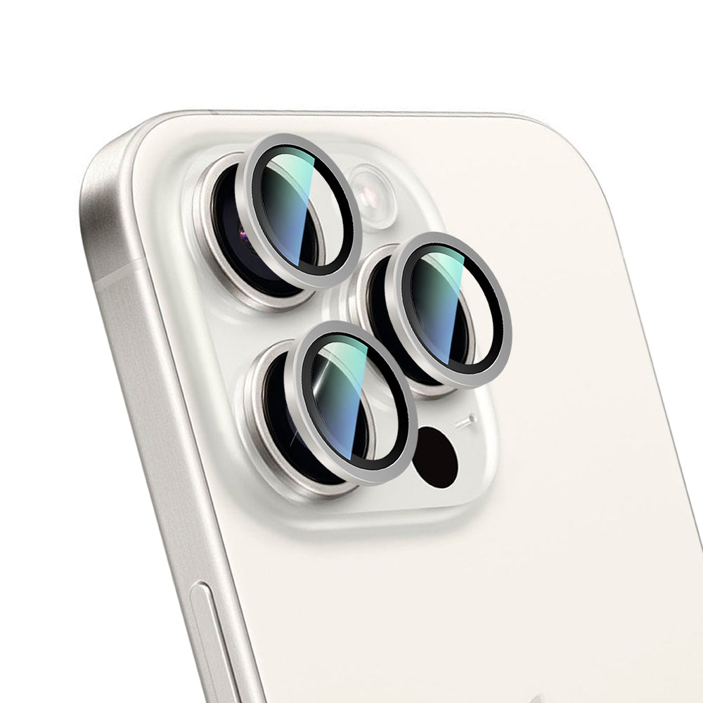 iPhone 16 Pro CaseWorld Alloy Two-Color Serisi Lens Koruyucu