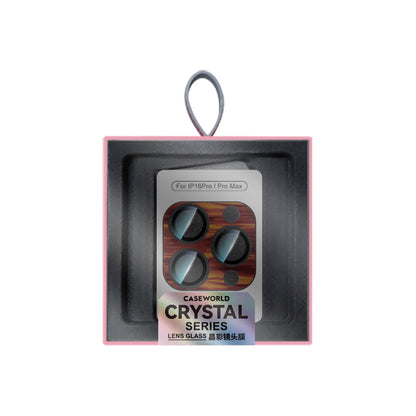 iPhone 16 Pro CaseWorld Crystal Color Serisi Full Kamera Lens Koruyucu