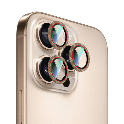 iPhone 16 Pro CaseWorld Karbon Fiber Serisi Anti Reflective Ultra Clear Kamera Lens Koruyucu