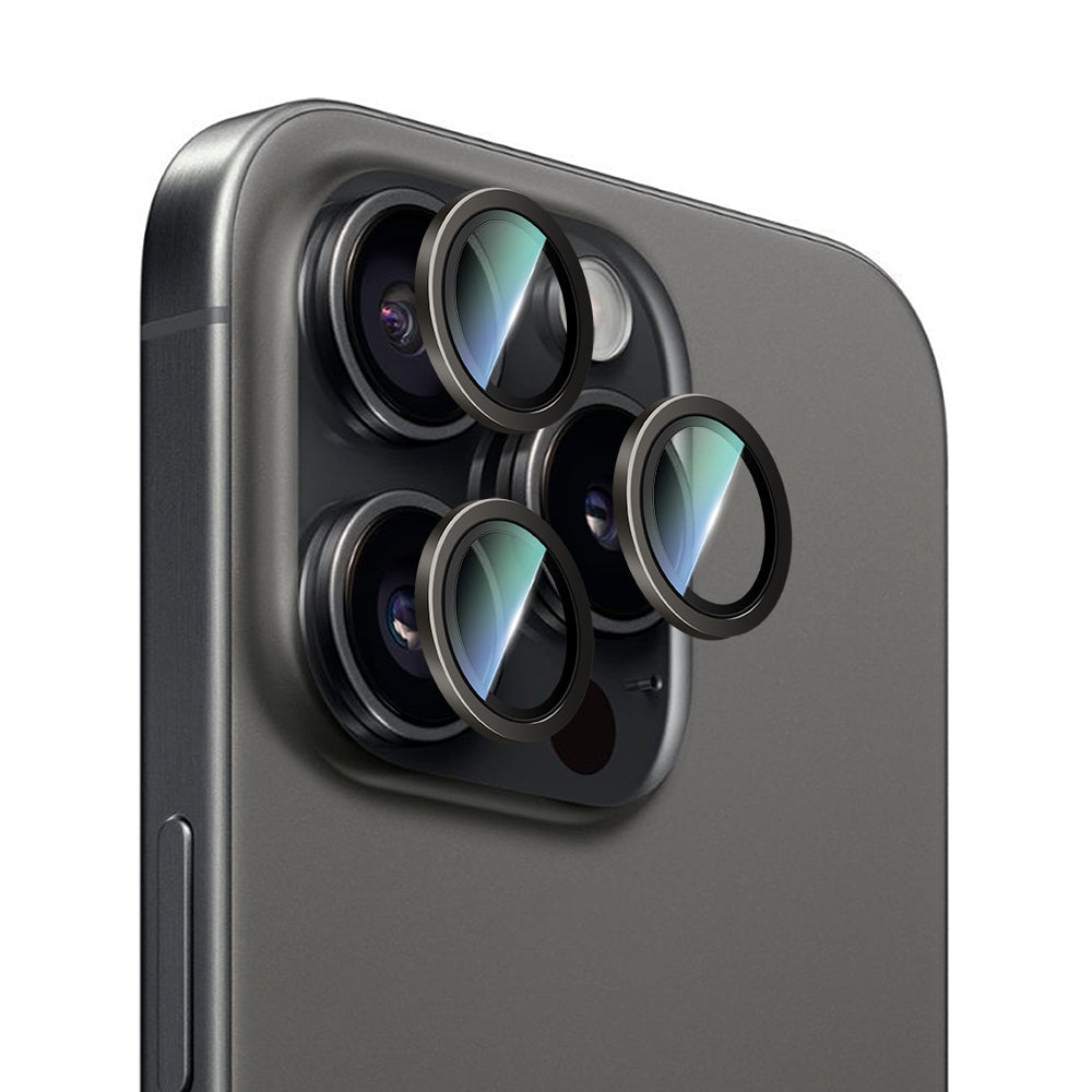 iPhone 16 Pro CaseWorld Sapphire Serisi Anti Reflective Lens Koruyucu