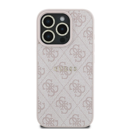 iPhone 16 Pro Guess Orjinal Lisanslı Kılıf + Ekran Koruyucu + Lens Koruyucu 3in1 Aksesuar Seti