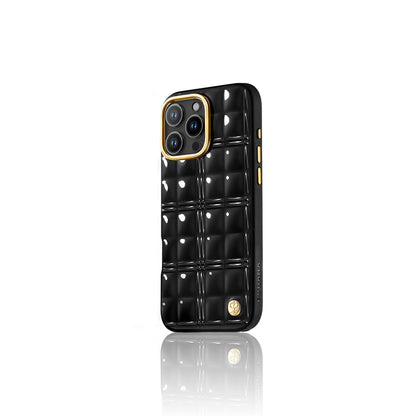 iPhone 16 Pro Kılıf Askı Aparatlı Pynana Metal Grid Kapak