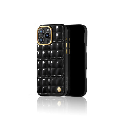 iPhone 16 Pro Kılıf Askı Aparatlı Pynana Metal Grid Kapak