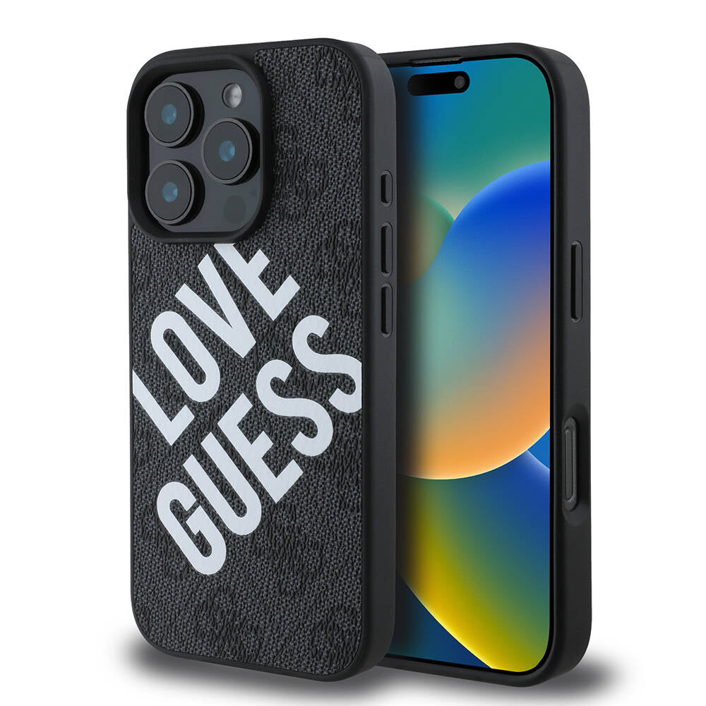 iPhone 16 Pro Kılıf Guess Orjinal Lisanslı Big Love Guess Kapak