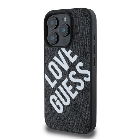 iPhone 16 Pro Kılıf Guess Orjinal Lisanslı Big Love Guess Kapak