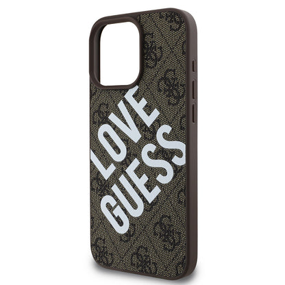 iPhone 16 Pro Kılıf Guess Orjinal Lisanslı Big Love Guess Kapak