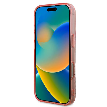 iPhone 16 Pro Kılıf Guess Orjinal Lisanslı M-safe Şarj Özellikli Flower Tonal Circle Kapak