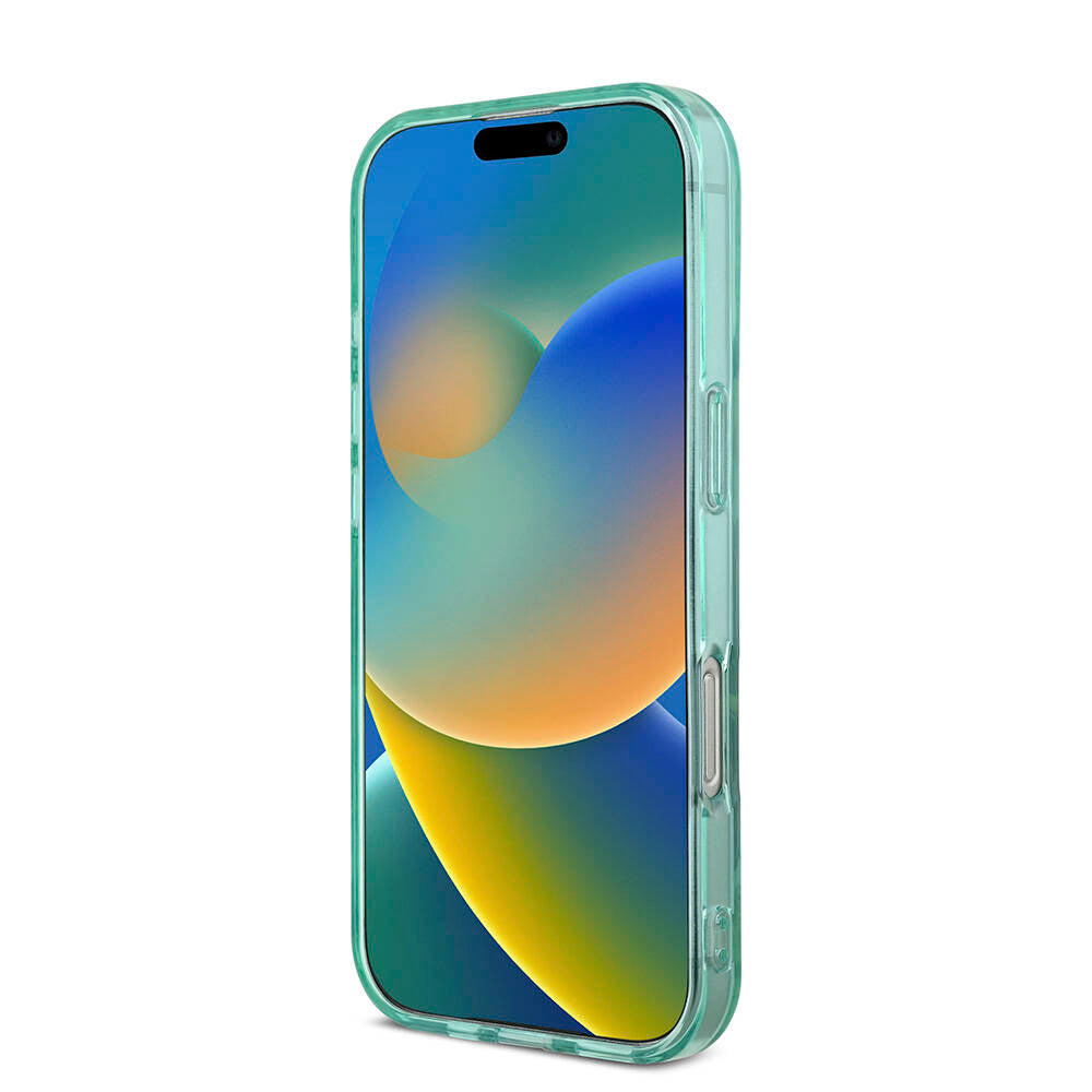 iPhone 16 Pro Kılıf Guess Orjinal Lisanslı M-safe Şarj Özellikli IML Baskılı Jungle Ring Kapak