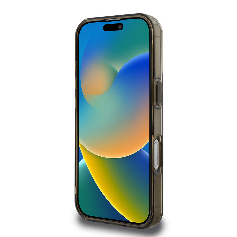 iPhone 16 Pro Kılıf Guess Orjinal Lisanslı M-safe Şarj Özellikli IML Baskılı Klasik Logolu 4G Desenli Kapak