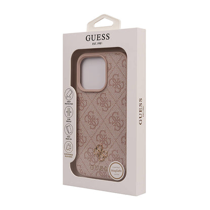 iPhone 16 Pro Kılıf Guess Orjinal Lisanslı M-safe Şarj Özellikli Small 4G Classic Kapak