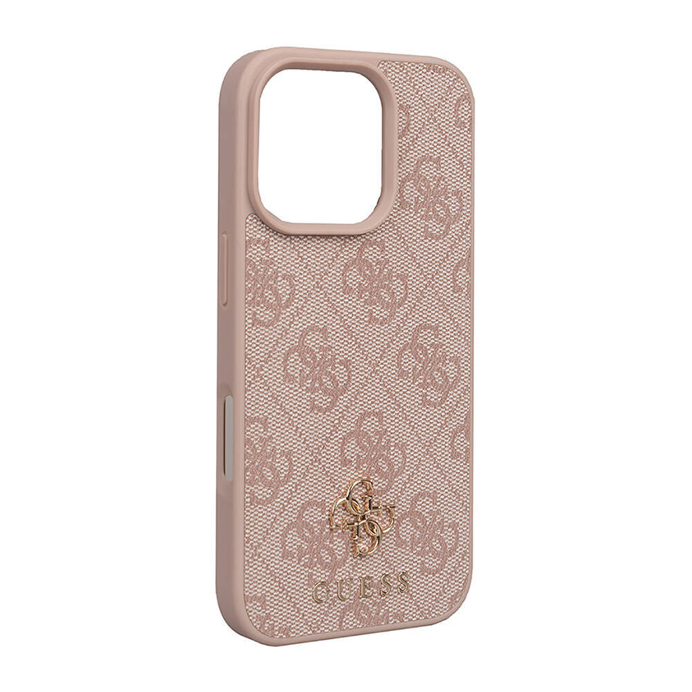 iPhone 16 Pro Kılıf Guess Orjinal Lisanslı M-safe Şarj Özellikli Small 4G Classic Kapak