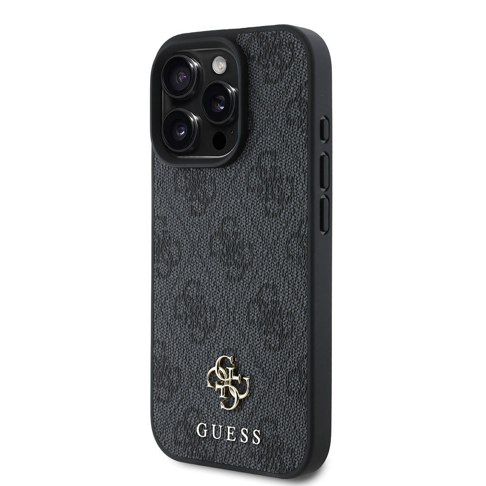 iPhone 16 Pro Kılıf Guess Orjinal Lisanslı M-safe Şarj Özellikli Small 4G Classic Kapak