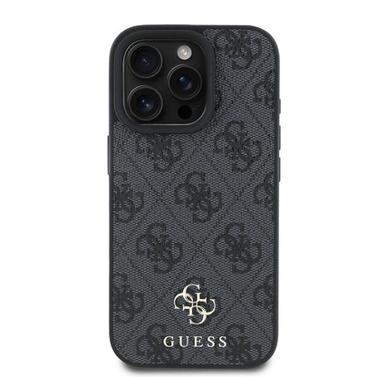 iPhone 16 Pro Kılıf Guess Orjinal Lisanslı M-safe Şarj Özellikli Small 4G Classic Kapak