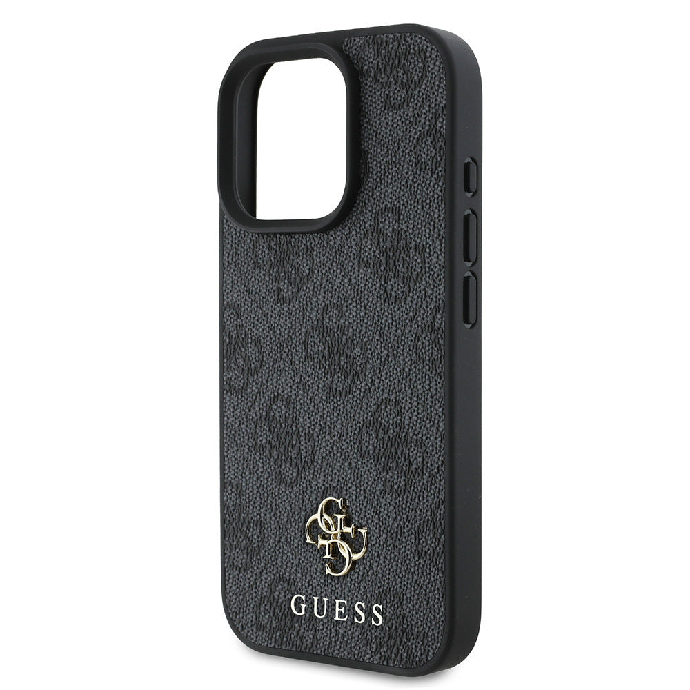 iPhone 16 Pro Kılıf Guess Orjinal Lisanslı M-safe Şarj Özellikli Small 4G Classic Kapak