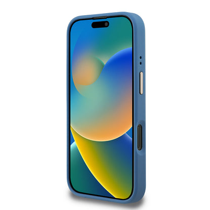 iPhone 16 Pro Kılıf Guess Orjinal Lisanslı PU Deri 4G Desenli Metal Büyük 4G ve Yazı Logolu Kamera Standlı Kapak