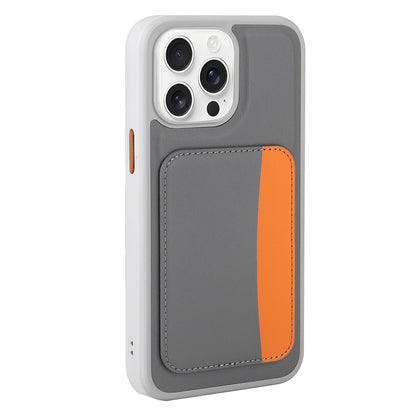 Apple iPhone 16 Pro Kılıf Kartlıklı Zore X-Kart Silikon Kapak