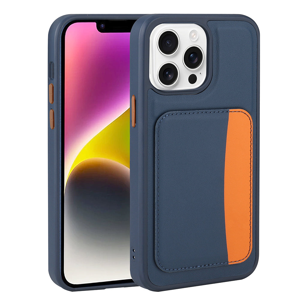 Apple iPhone 16 Pro Kılıf Kartlıklı Zore X-Kart Silikon Kapak