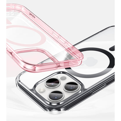 Apple iPhone 16 Pro Kılıf M-safe Şarj Özellikli Airbagli Şeffaf Benks LucentPro Serisi Kapak