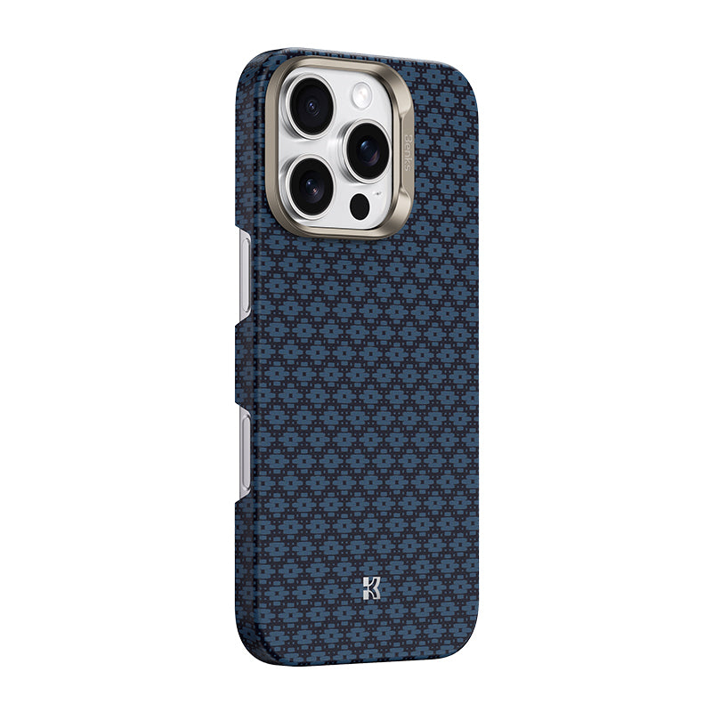 iPhone 16 Pro Kılıf M-Safe Şarj Özellikli Benks ArmorAir ArmorGrid Serisi Kevlar Kapak