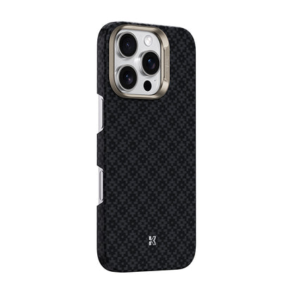 iPhone 16 Pro Kılıf M-Safe Şarj Özellikli Benks ArmorAir ArmorGrid Serisi Kevlar Kapak
