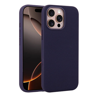 Apple iPhone 16 Pro Kılıf M-Safe Şarj Özellikli Kumaş Tasarımlı Zore Miami Sert PC Kapak