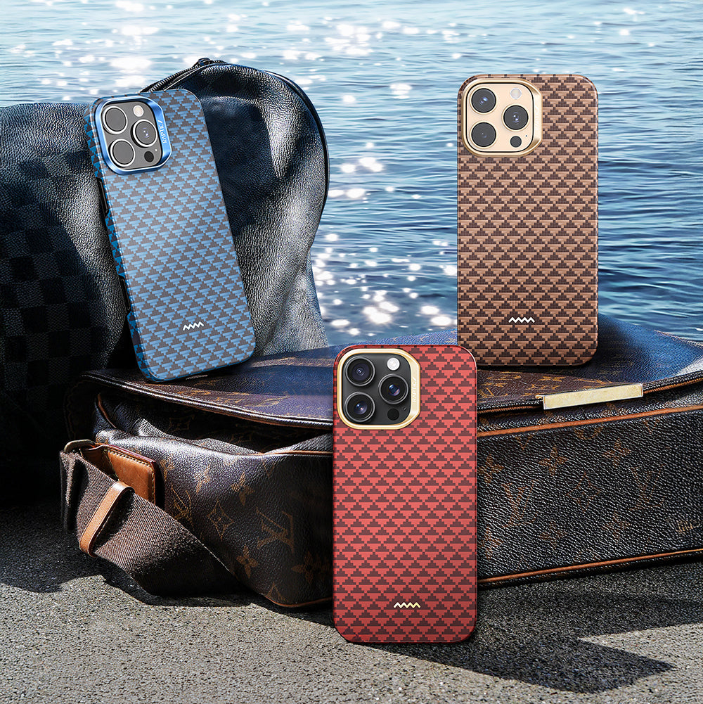 iPhone 16 Pro Kılıf M-safe Şarj Özellikli Raptic Aramid Skin Origin Serisi Kapak