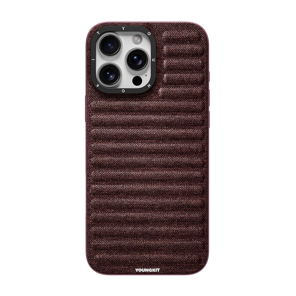 iPhone 16 Pro Kılıf M-safe Şarj Özellikli Youngkit Canvas Serisi Kapak