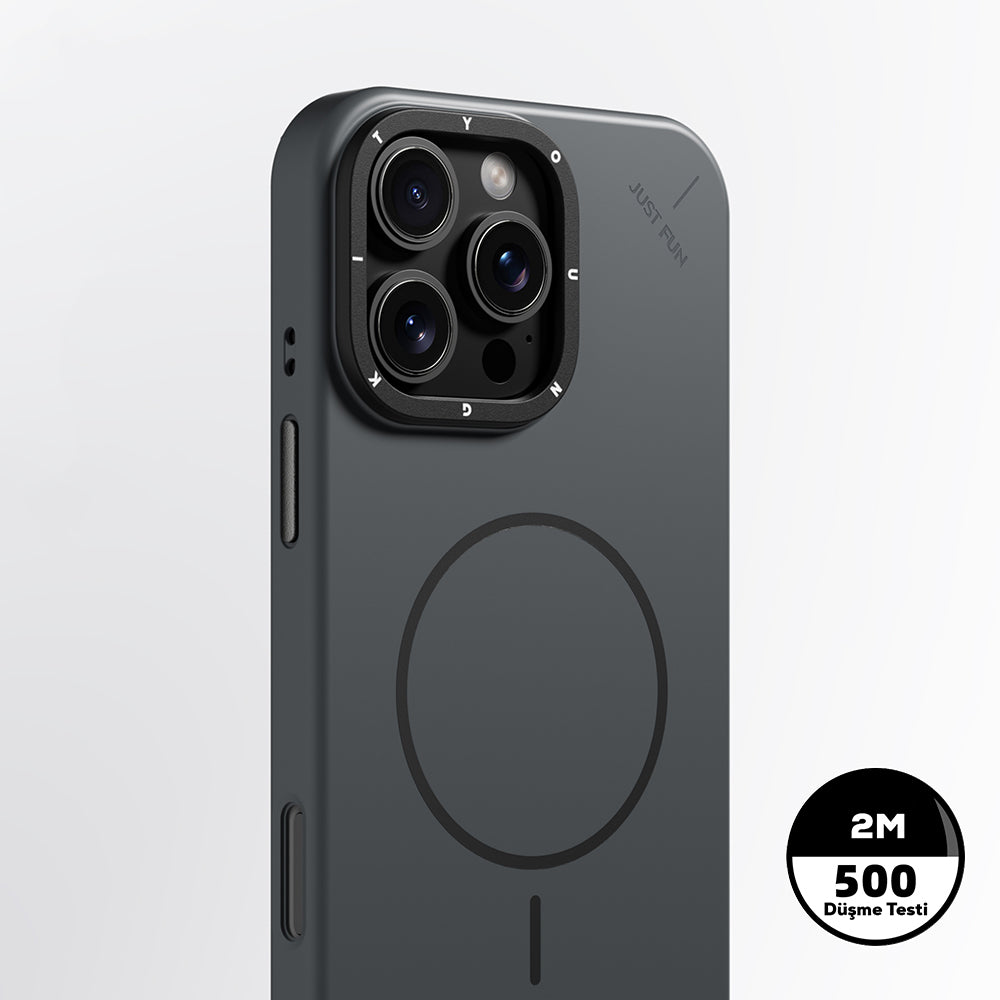 iPhone 16 Pro Kılıf M-safe Şarj Özellikli Youngkit Dynamag Serisi Kapak