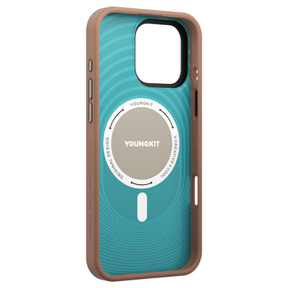 iPhone 16 Pro Kılıf M-safe Şarj Özellikli Youngkit Dynamag Serisi Kapak