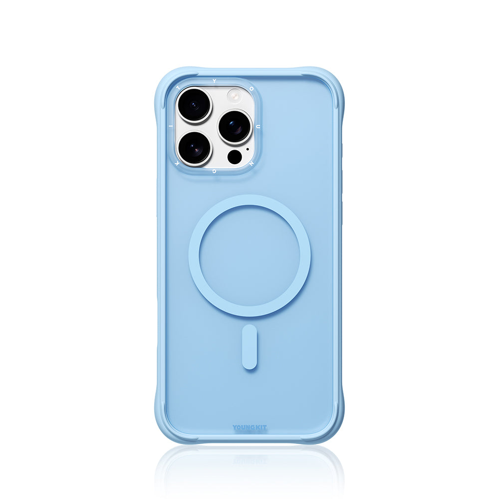 iPhone 16 Pro Kılıf M-safe Şarj Özellikli Youngkit Macaroon Serisi Kapak