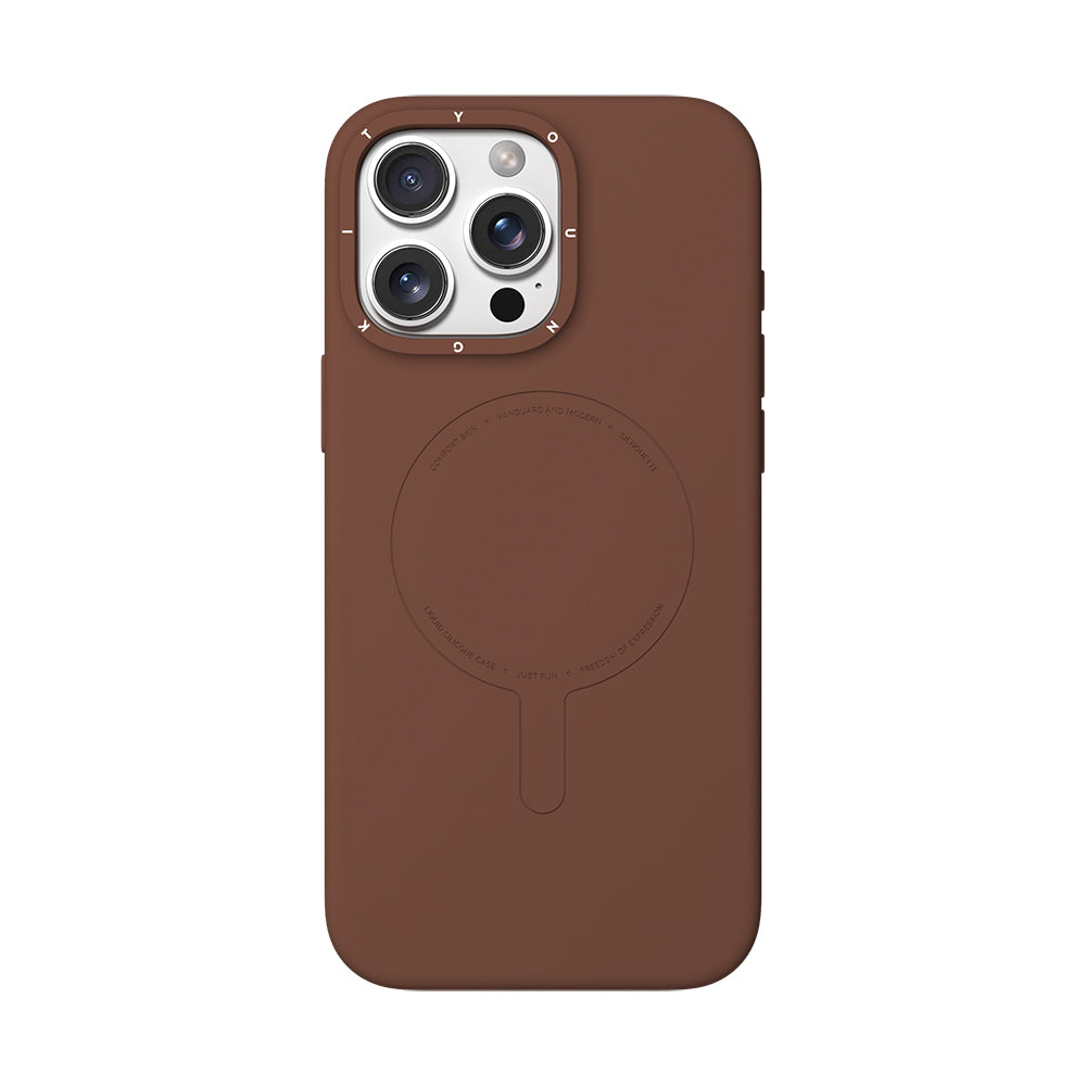 iPhone 16 Pro Kılıf M-Safe Şarj Özellikli Youngkit Morandi Serisi Kapak