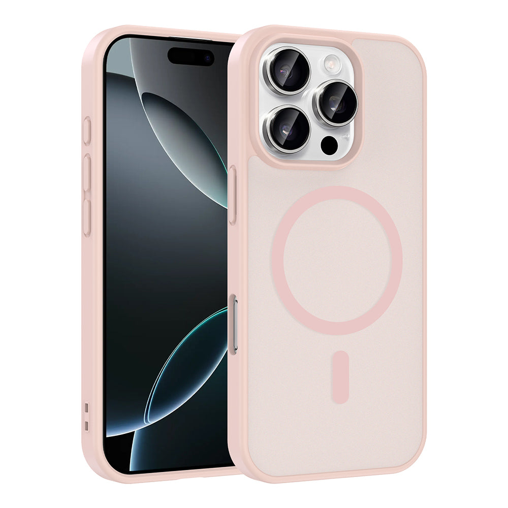 Apple iPhone 16 Pro Kılıf M-safe Şarj Özellikli Zore Babet Kapak