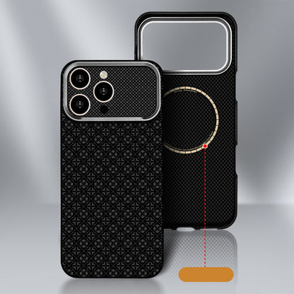 Apple iPhone 16 Pro Kılıf M-Safe Şarj Özellikli Zore Paris Velix Sert PC Kapak