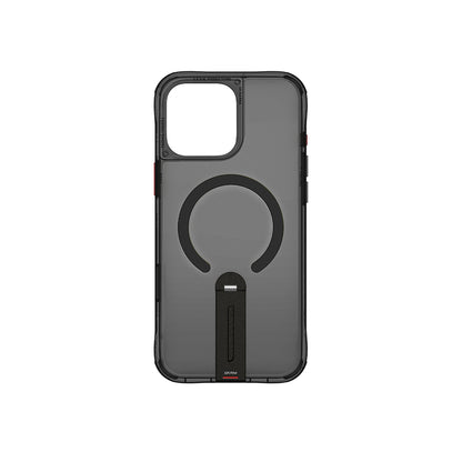 iPhone 16 Pro Kılıf M-safe Şarj Özellikli 360 Derece Dönebilen Standlı Skinarma Helix Kapak