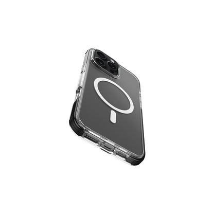 iPhone 16 Pro Kılıf M-safe Şarj Özellikli Airbag Tasarımlı Raptic Clear Serisi Şeffaf Kapak