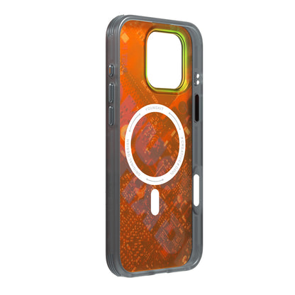iPhone 16 Pro Kılıf M-safe Şarj Özellikli Airbagli Çift Katmanlı Youngkit Future Serisi Kapak