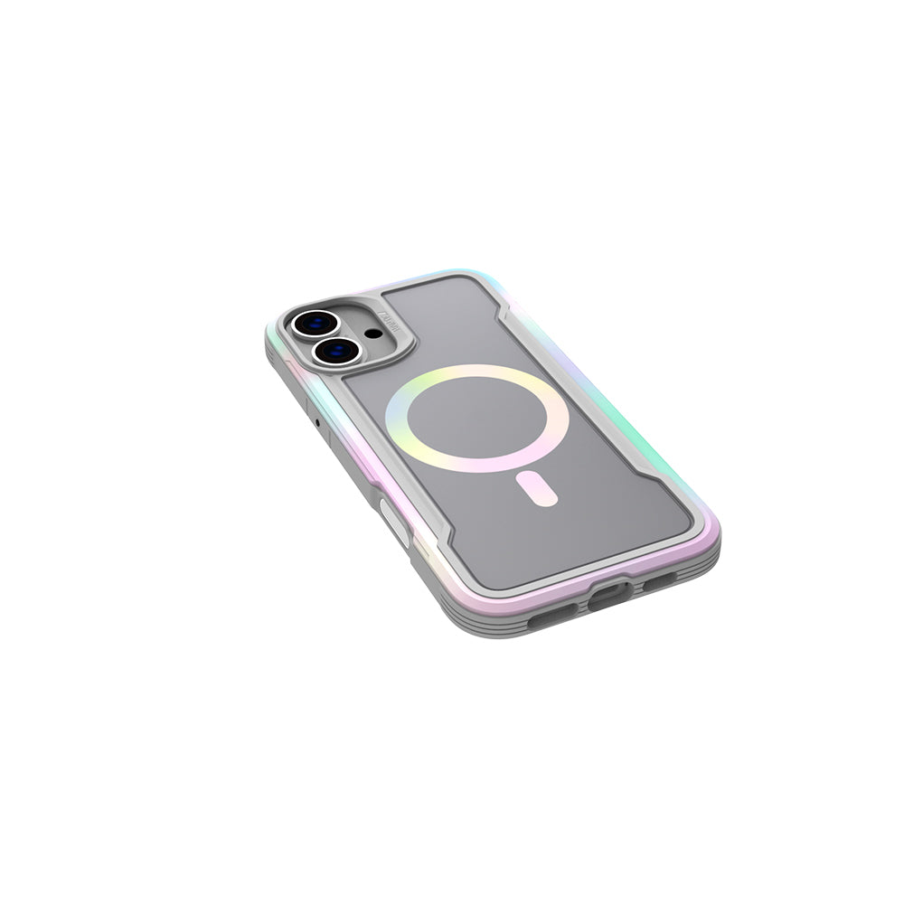 iPhone 16 Pro Kılıf M-safe Şarj Özellikli Airbagli Raptic Shield 2.0 Serisi Şeffaf Arka Yüzey Kapak