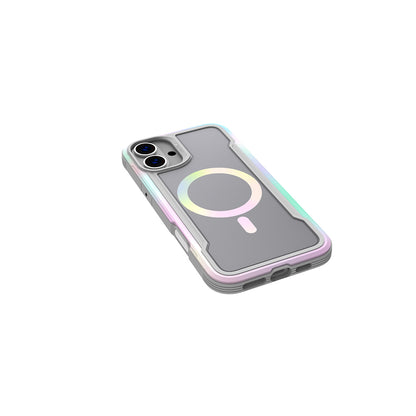 iPhone 16 Pro Kılıf M-safe Şarj Özellikli Airbagli Raptic Shield 2.0 Serisi Şeffaf Arka Yüzey Kapak